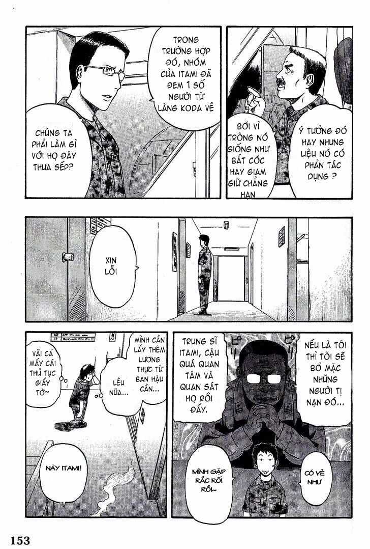 Gate - Jietai Kare No Chi Nite, Kaku Tatakeri Chapter 7 trang 10