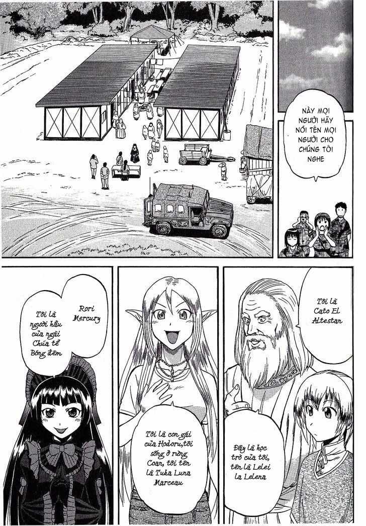 Gate - Jietai Kare No Chi Nite, Kaku Tatakeri Chapter 7 trang 18