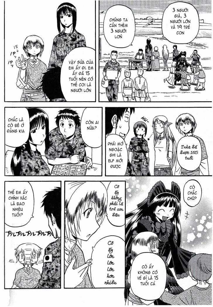 Gate - Jietai Kare No Chi Nite, Kaku Tatakeri Chapter 7 trang 19