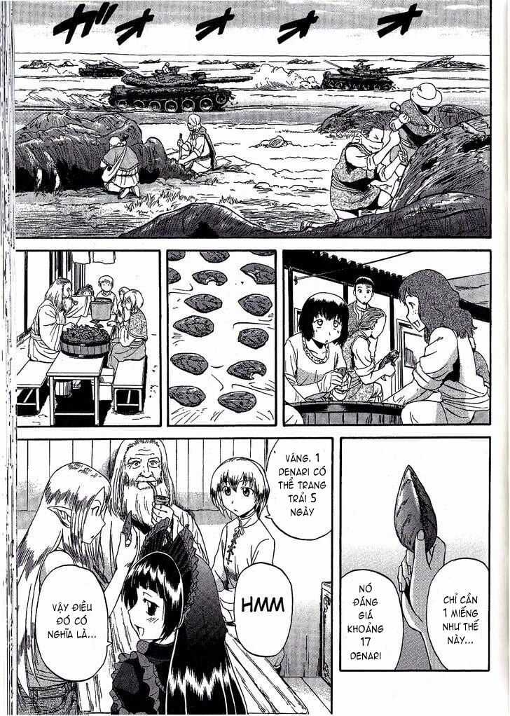 Gate - Jietai Kare No Chi Nite, Kaku Tatakeri Chapter 7 trang 22