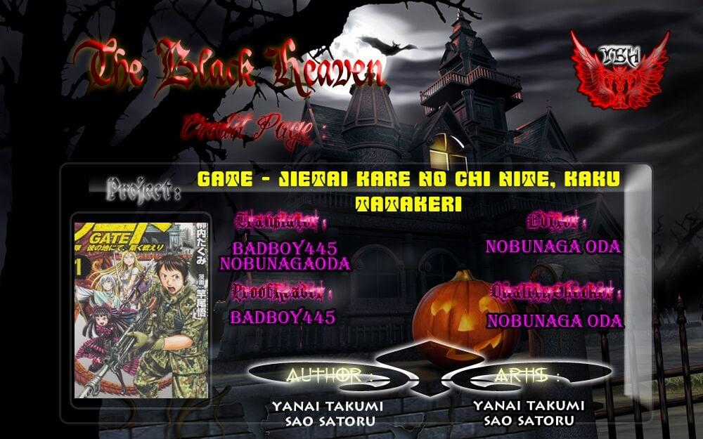 Gate - Jietai Kare No Chi Nite, Kaku Tatakeri Chapter 7 trang 24