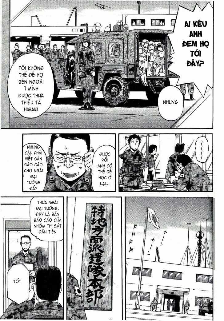 Gate - Jietai Kare No Chi Nite, Kaku Tatakeri Chapter 7 trang 8