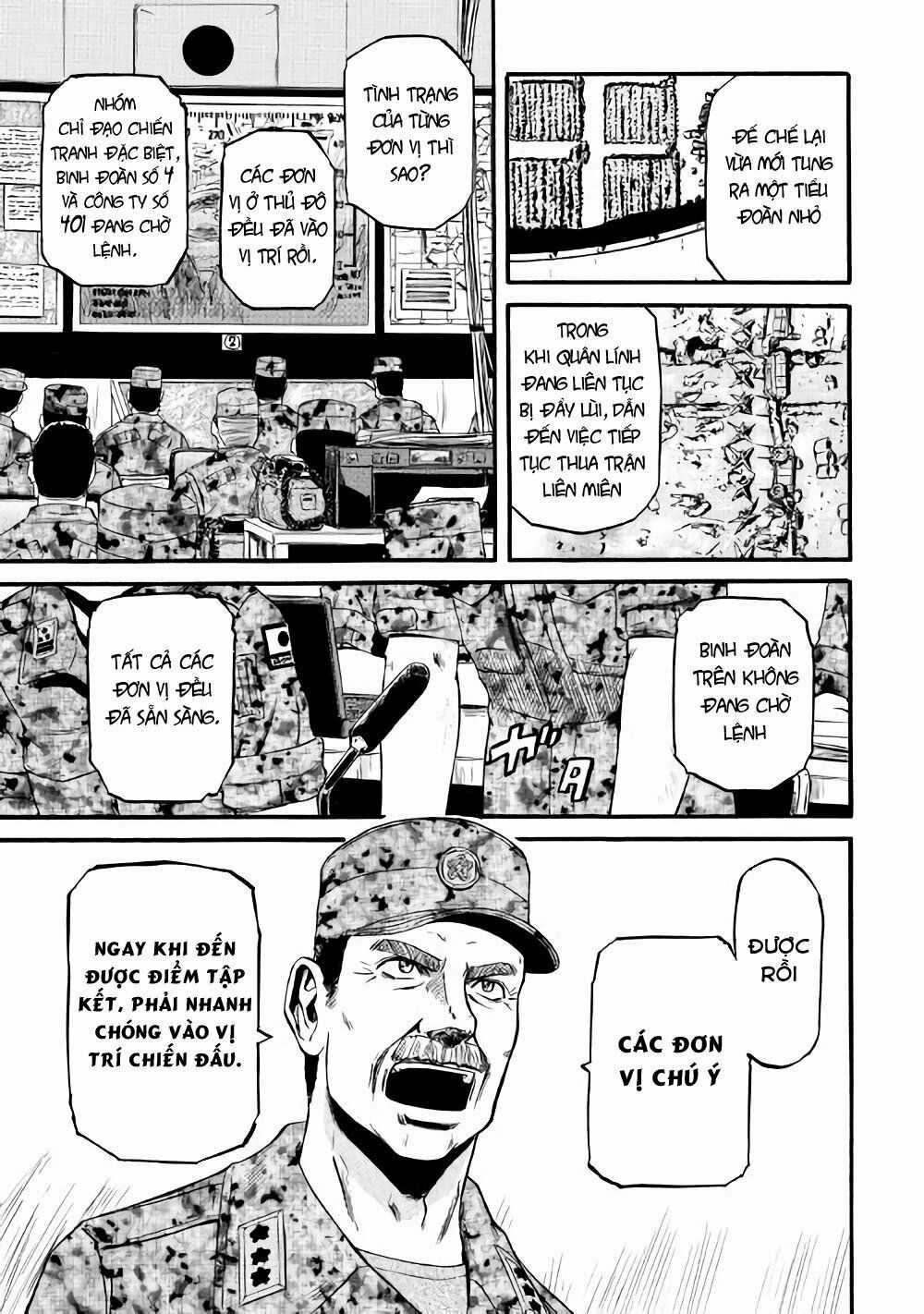 Gate - Jietai Kare No Chi Nite, Kaku Tatakeri Chapter 70 trang 9