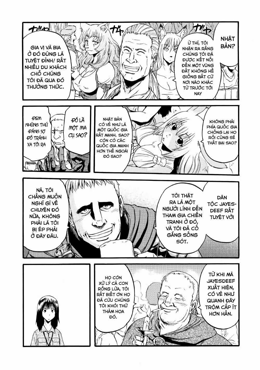 Gate - Jietai Kare No Chi Nite, Kaku Tatakeri Chapter 71 trang 10