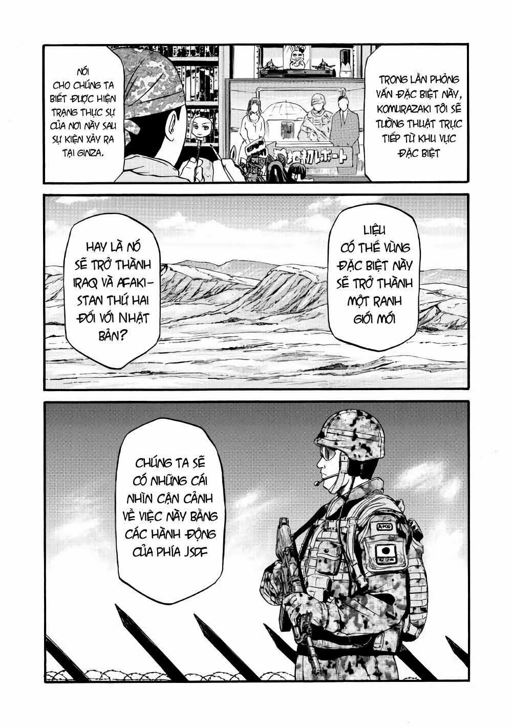 Gate - Jietai Kare No Chi Nite, Kaku Tatakeri Chapter 71 trang 5