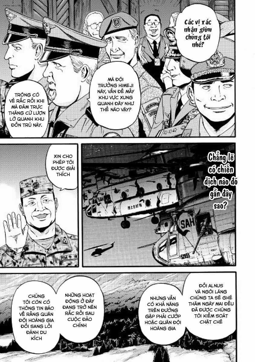 Gate - Jietai Kare No Chi Nite, Kaku Tatakeri Chapter 72 trang 12