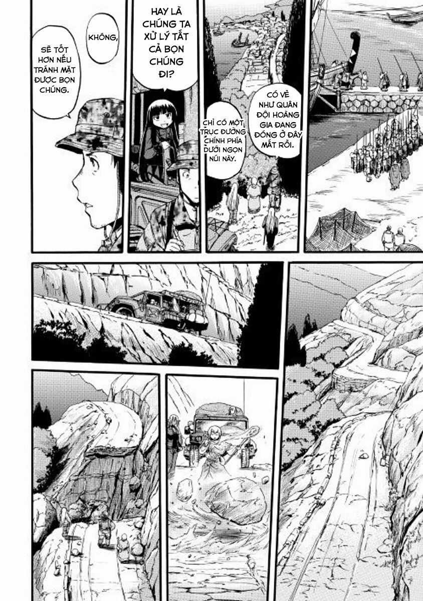 Gate - Jietai Kare No Chi Nite, Kaku Tatakeri Chapter 74.5 trang 7