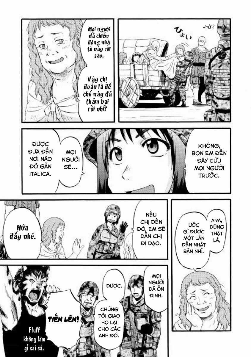 Gate - Jietai Kare No Chi Nite, Kaku Tatakeri Chapter 77 trang 14