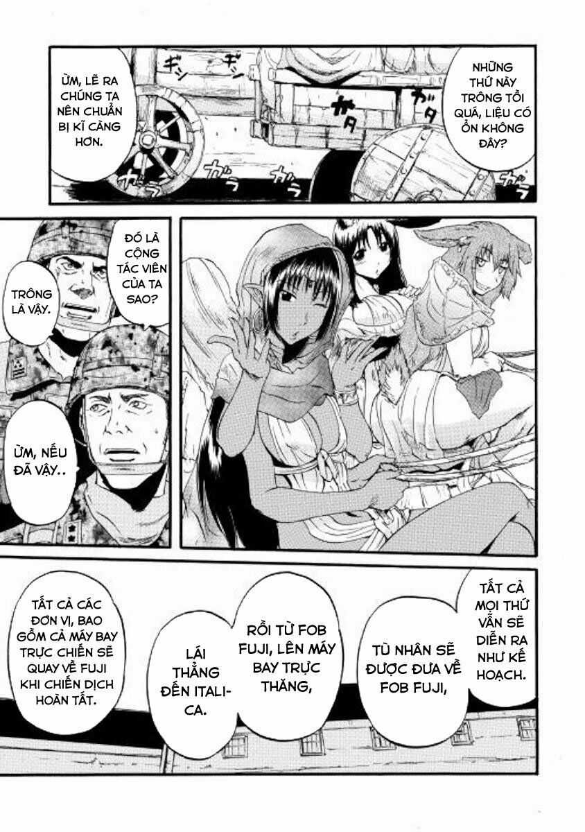 Gate - Jietai Kare No Chi Nite, Kaku Tatakeri Chapter 77 trang 16