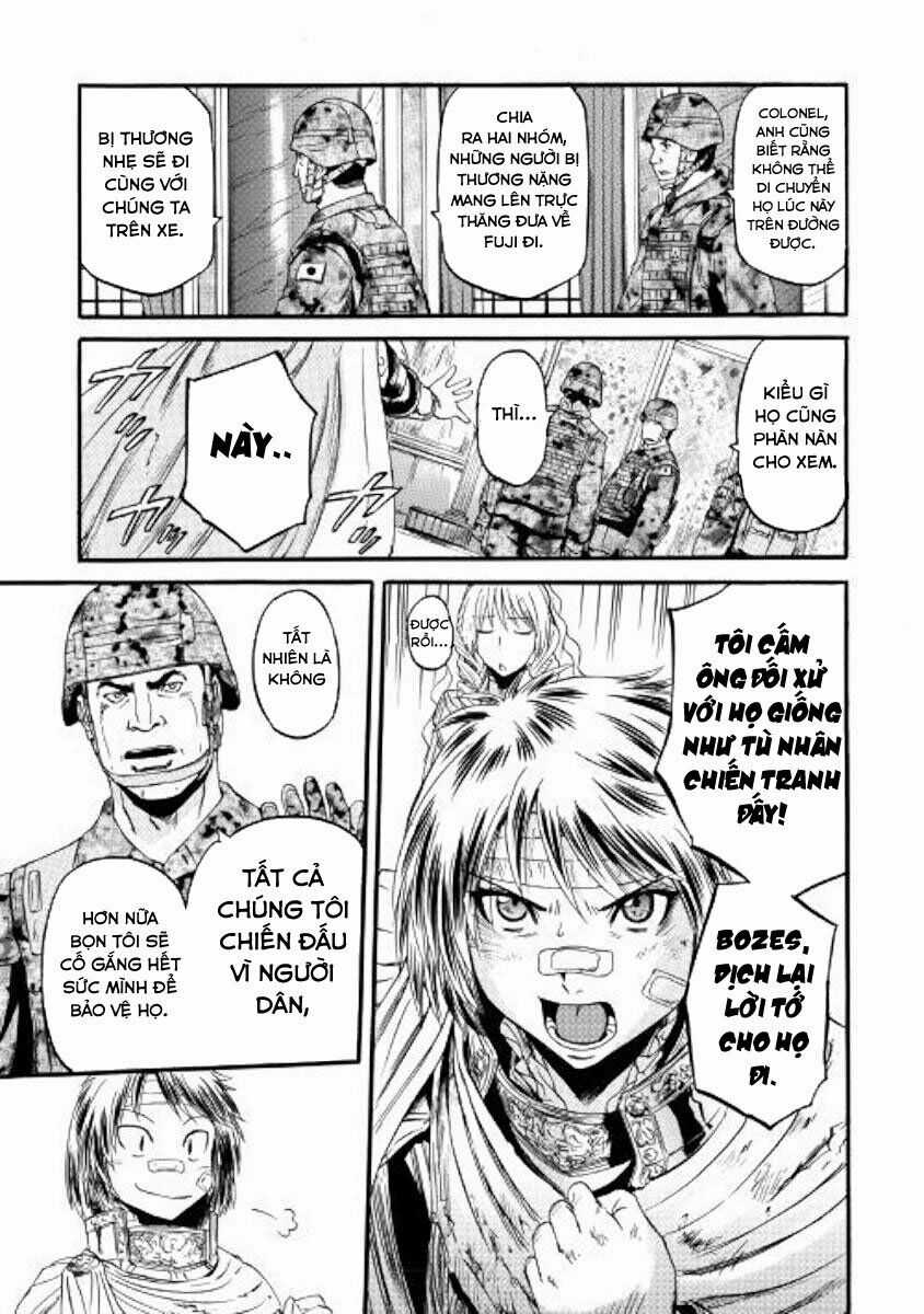 Gate - Jietai Kare No Chi Nite, Kaku Tatakeri Chapter 78 trang 35