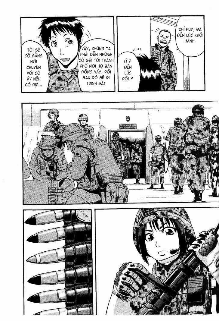 Gate - Jietai Kare No Chi Nite, Kaku Tatakeri Chapter 8 trang 4