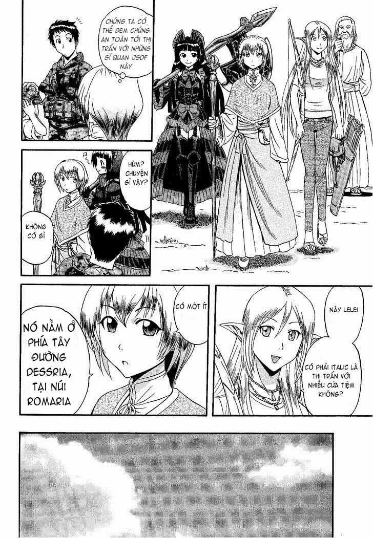 Gate - Jietai Kare No Chi Nite, Kaku Tatakeri Chapter 8 trang 7