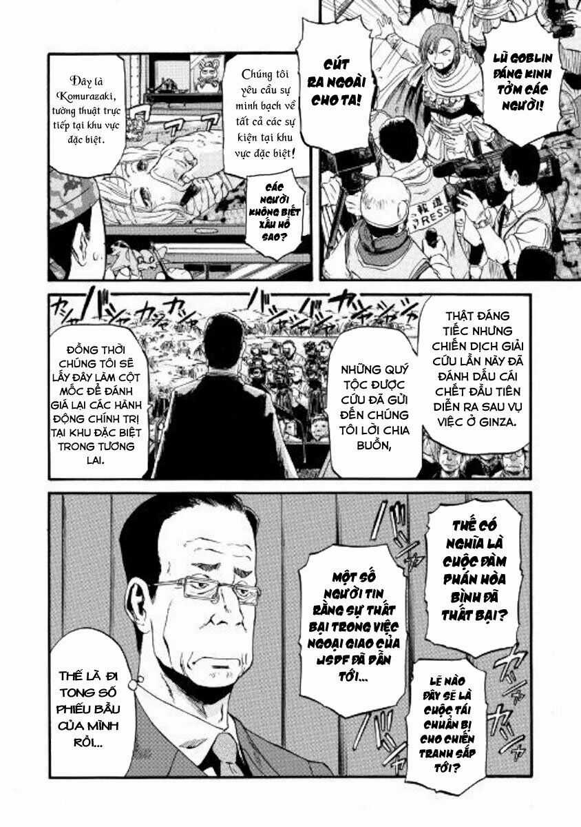 Gate - Jietai Kare No Chi Nite, Kaku Tatakeri Chapter 81 trang 10