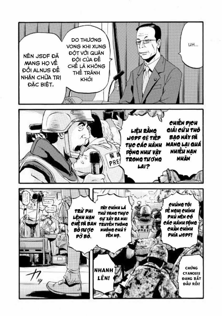 Gate - Jietai Kare No Chi Nite, Kaku Tatakeri Chapter 81 trang 8