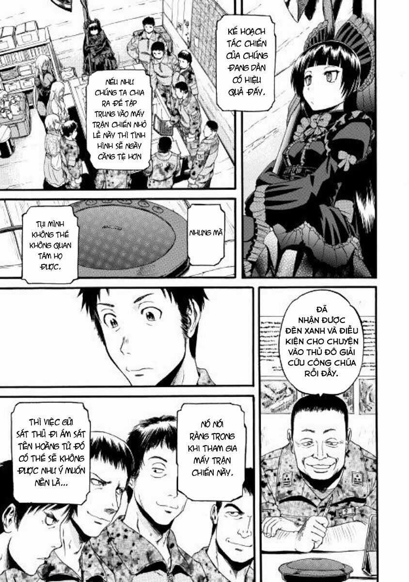 Gate - Jietai Kare No Chi Nite, Kaku Tatakeri Chapter 83 trang 11