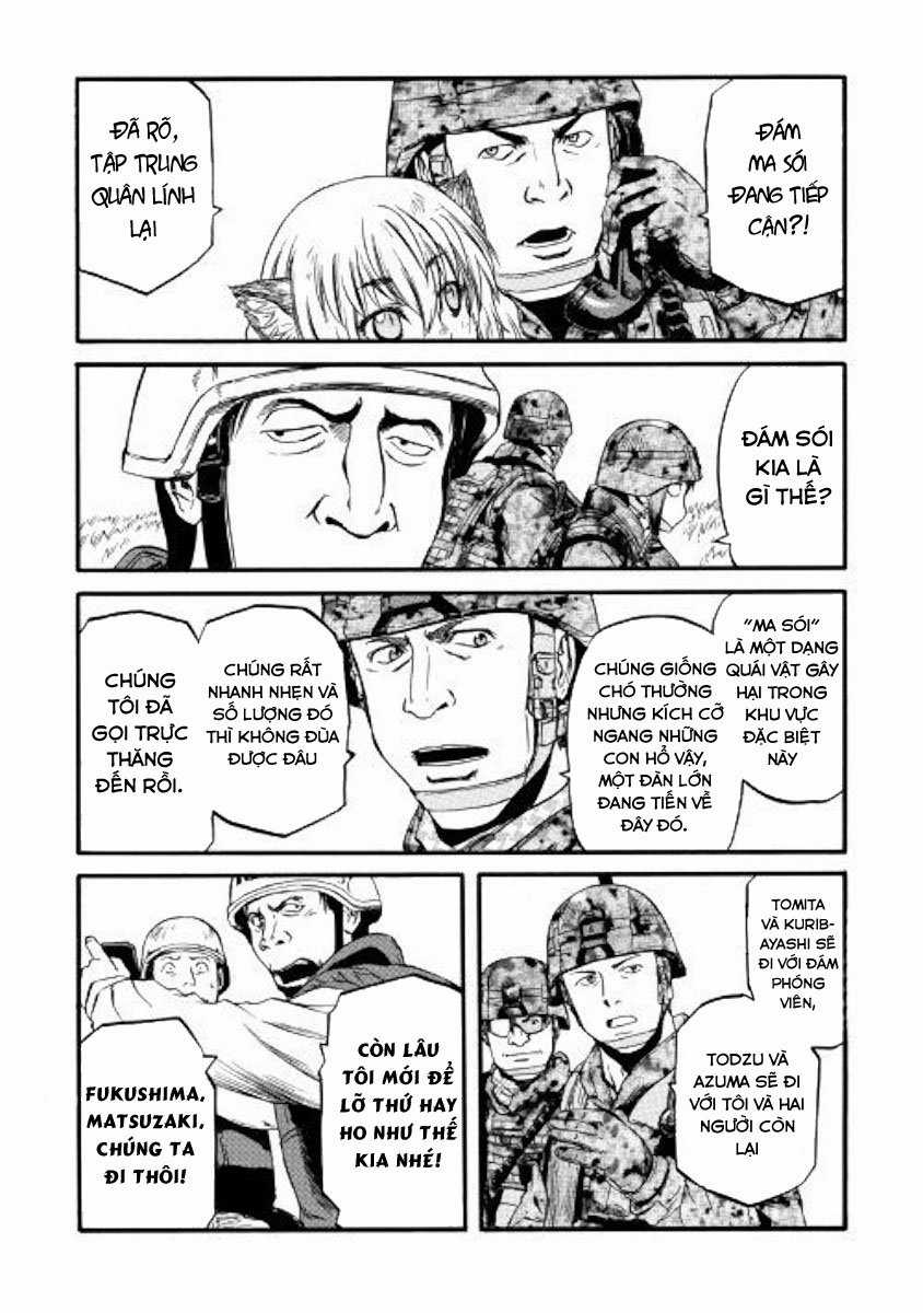 Gate - Jietai Kare No Chi Nite, Kaku Tatakeri Chapter 87 trang 25