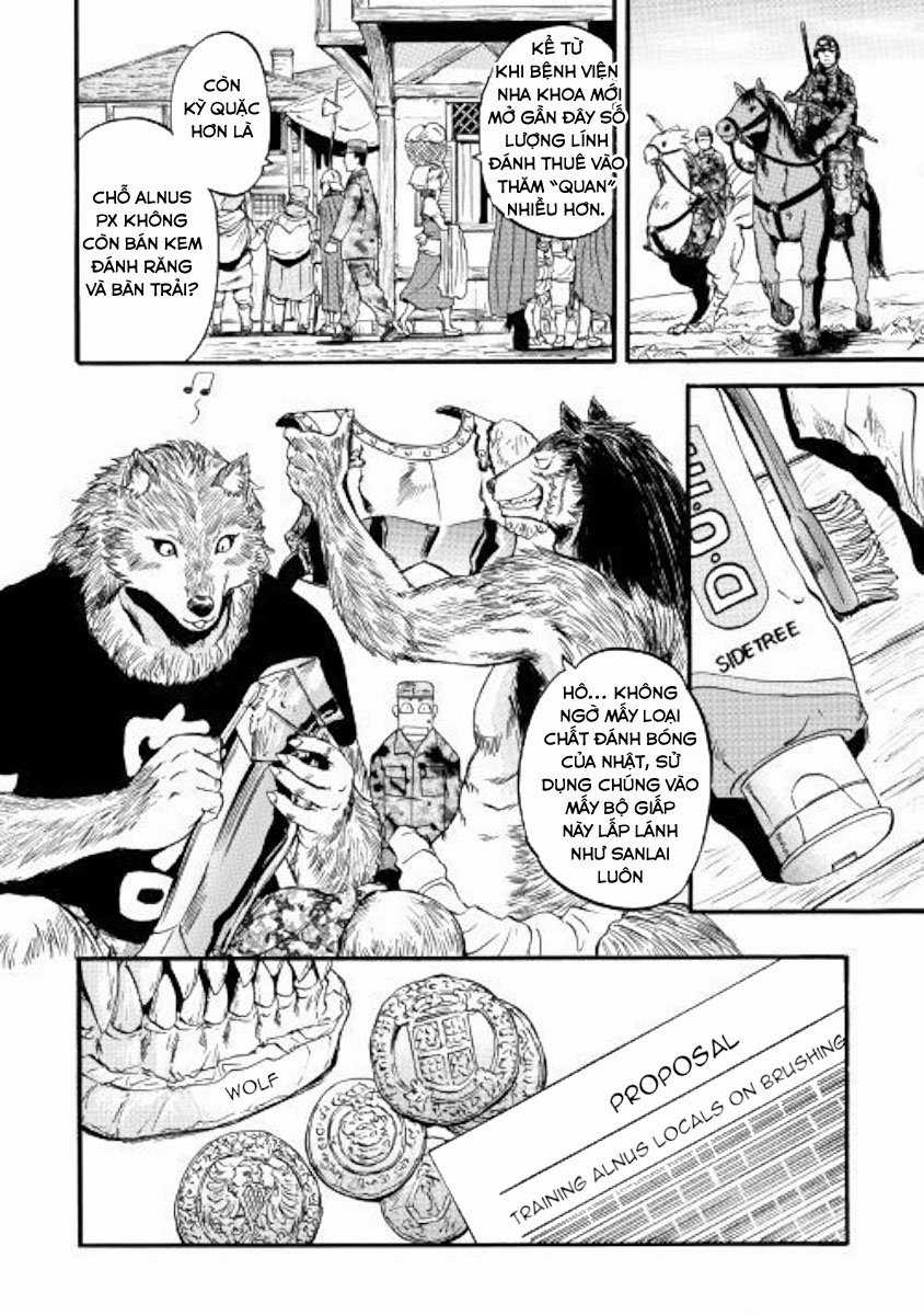 Gate - Jietai Kare No Chi Nite, Kaku Tatakeri Chapter 89.5 trang 12