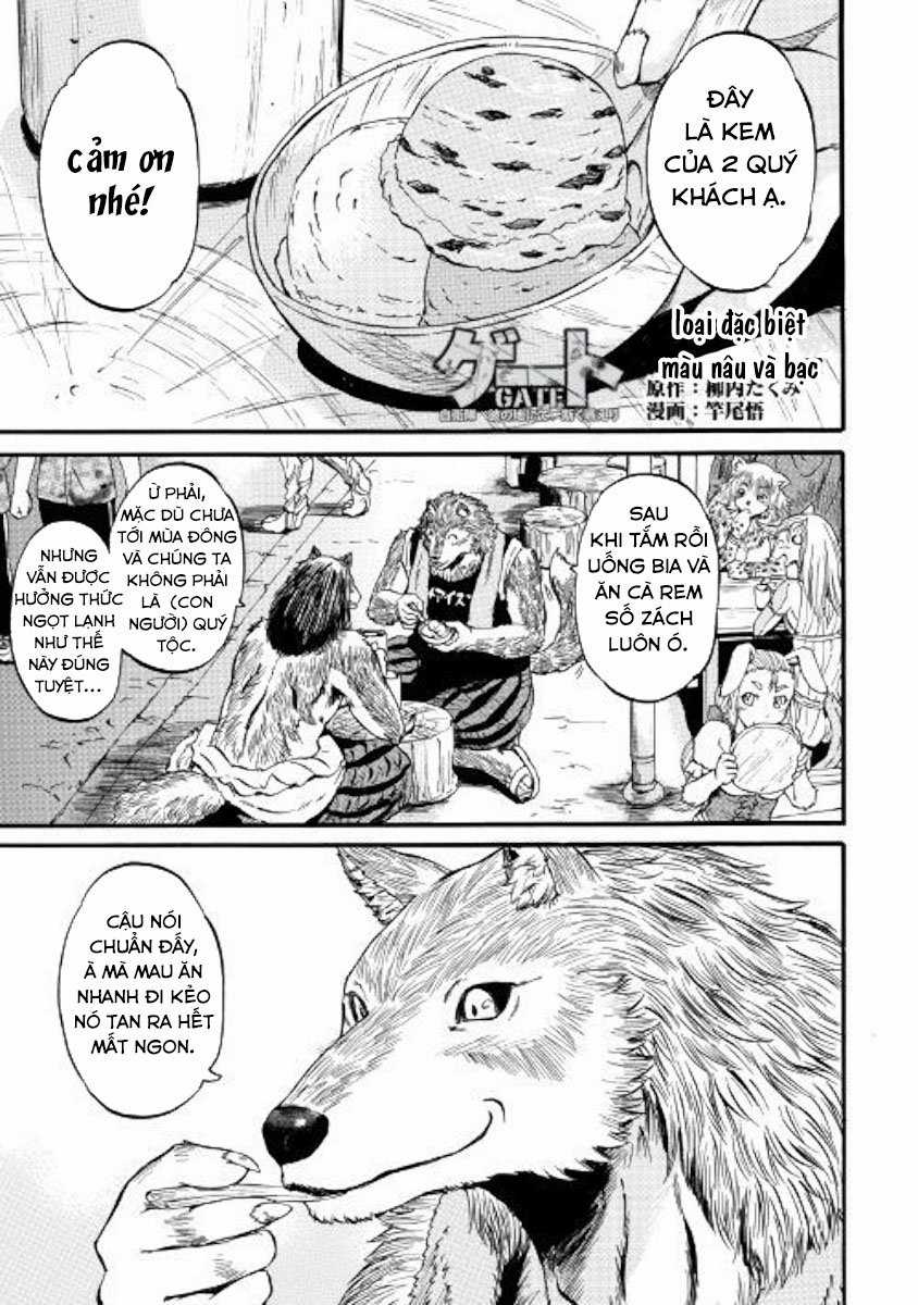 Gate - Jietai Kare No Chi Nite, Kaku Tatakeri Chapter 89.5 trang 3