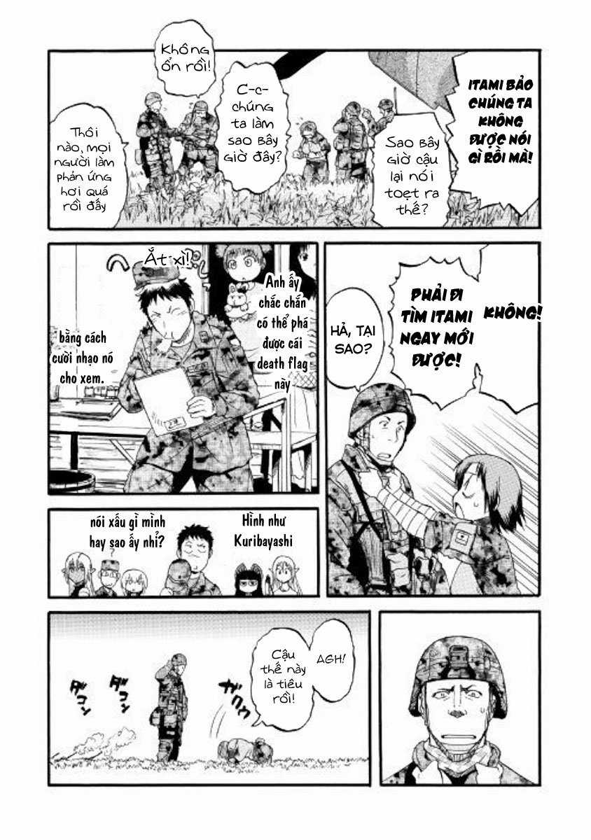 Gate - Jietai Kare No Chi Nite, Kaku Tatakeri Chapter 89 trang 36