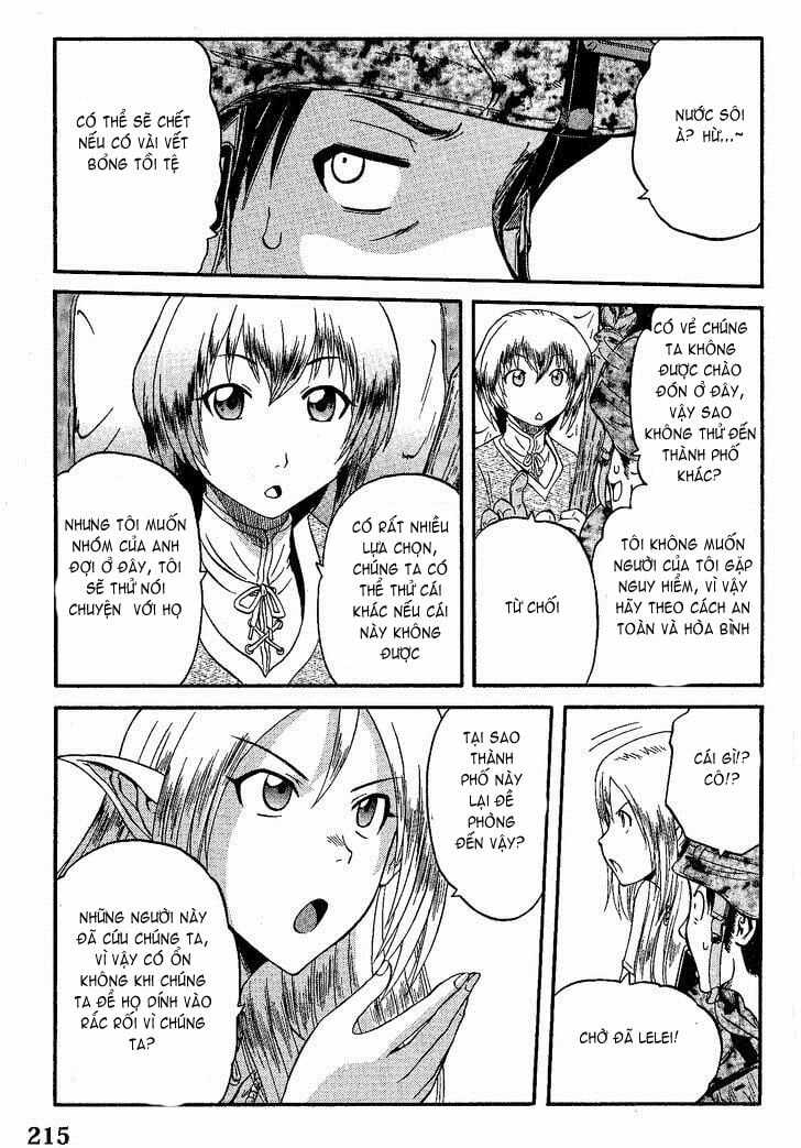 Gate - Jietai Kare No Chi Nite, Kaku Tatakeri Chapter 9 trang 22