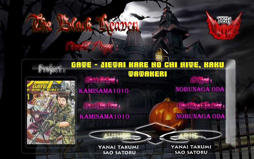 Gate - Jietai Kare No Chi Nite, Kaku Tatakeri Chapter 9 trang 33