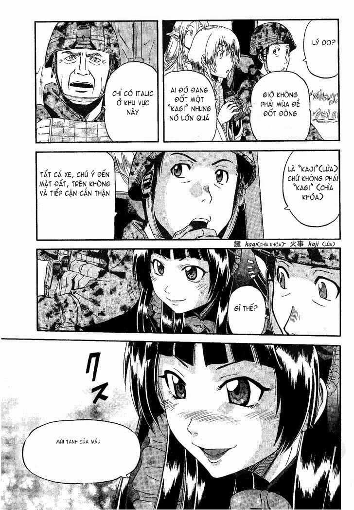 Gate - Jietai Kare No Chi Nite, Kaku Tatakeri Chapter 9 trang 8