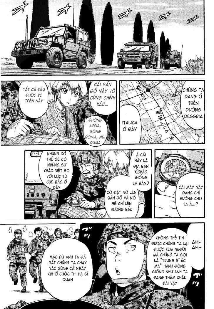 Gate - Jietai Kare No Chi Nite, Kaku Tatakeri Chapter 9 trang 6