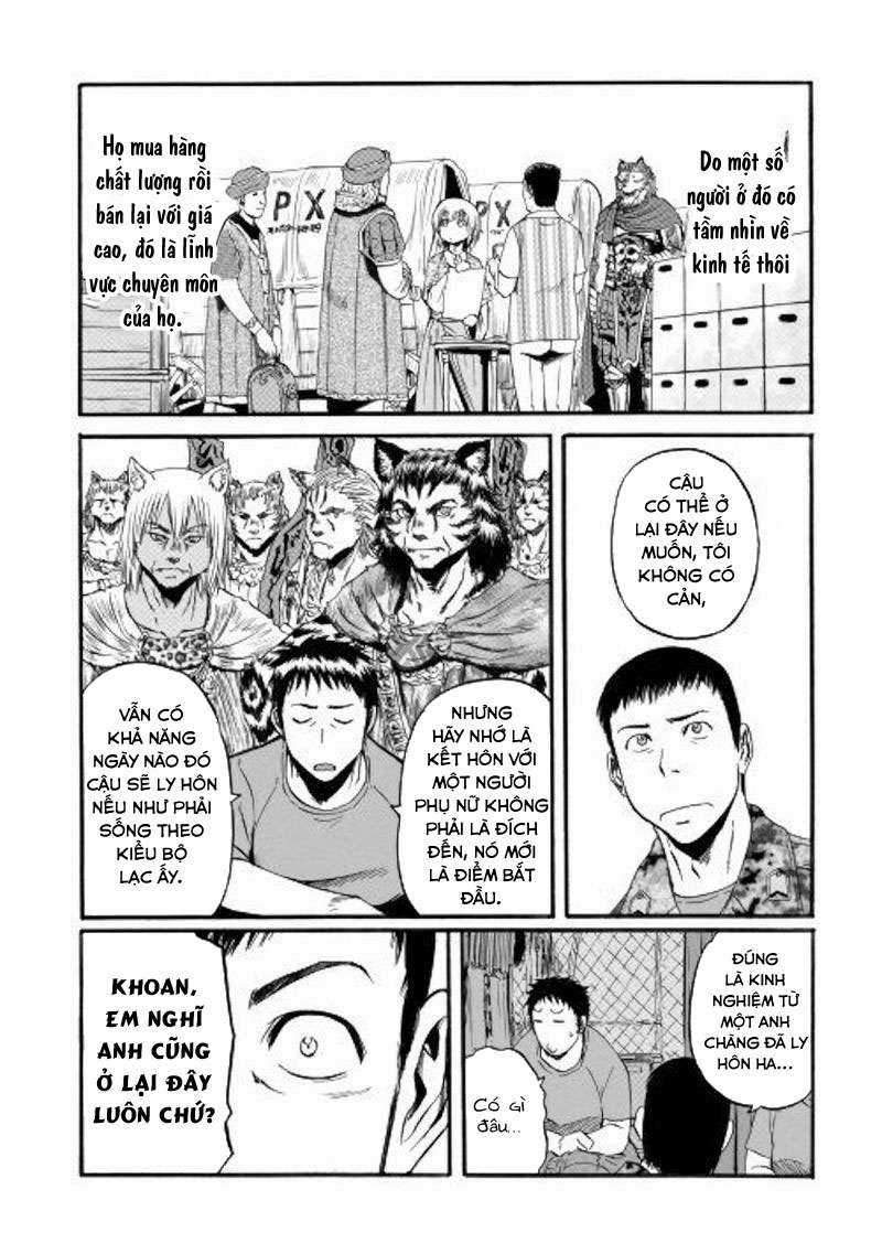 Gate - Jietai Kare No Chi Nite, Kaku Tatakeri Chapter 96 trang 11