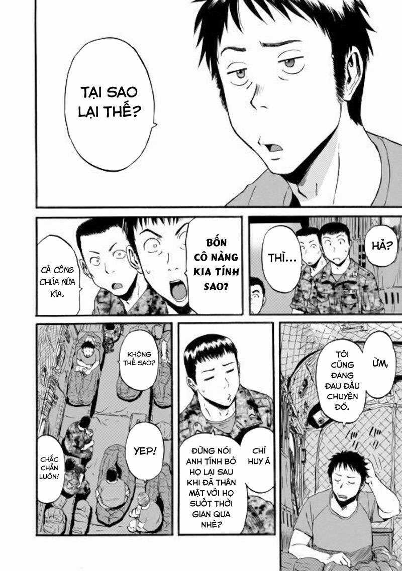 Gate - Jietai Kare No Chi Nite, Kaku Tatakeri Chapter 96 trang 12