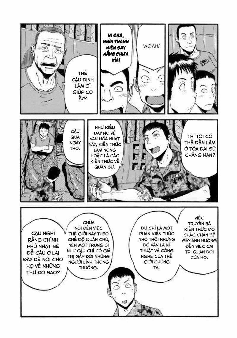 Gate - Jietai Kare No Chi Nite, Kaku Tatakeri Chapter 96 trang 9