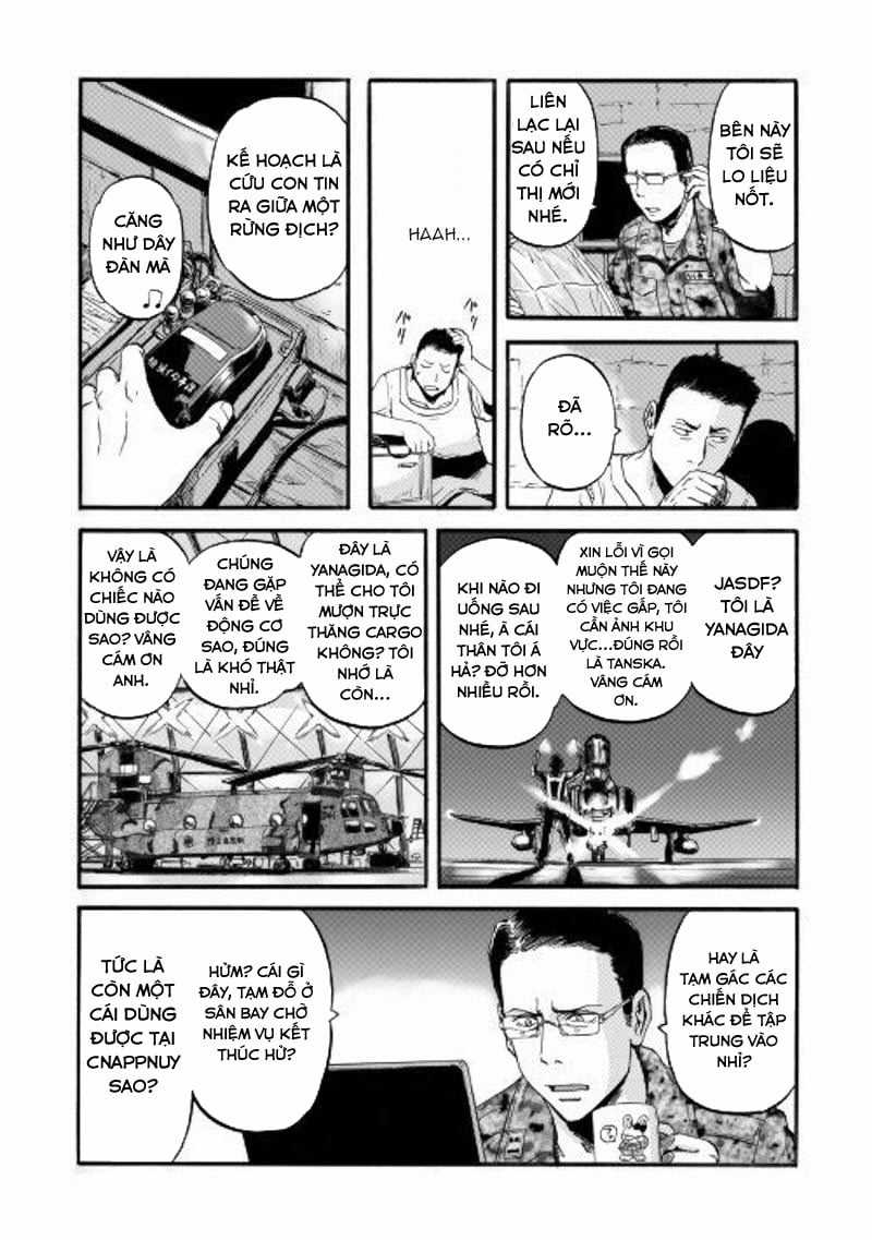 Gate - Jietai Kare No Chi Nite, Kaku Tatakeri Chapter 97 trang 13