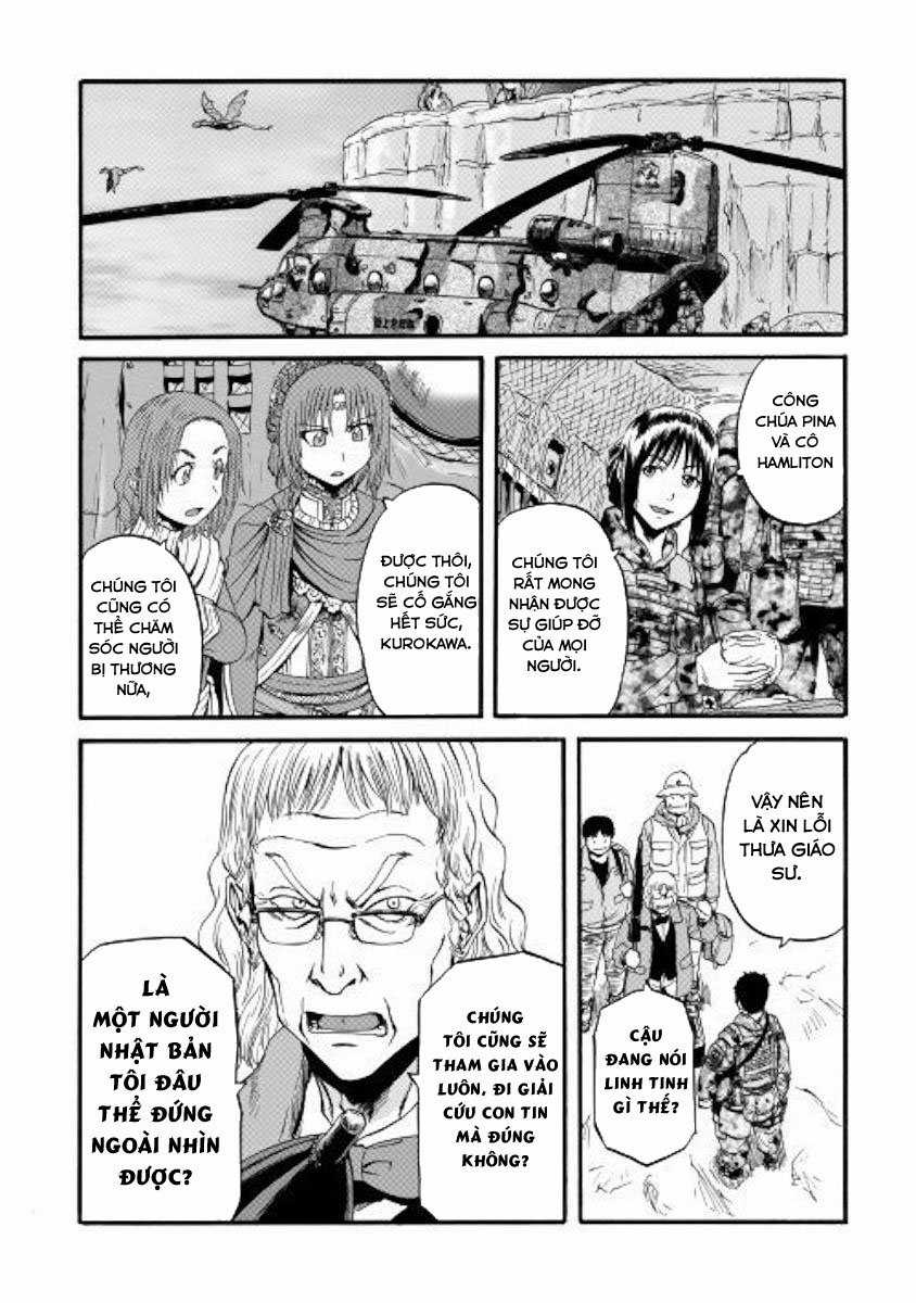 Gate - Jietai Kare No Chi Nite, Kaku Tatakeri Chapter 98 trang 13