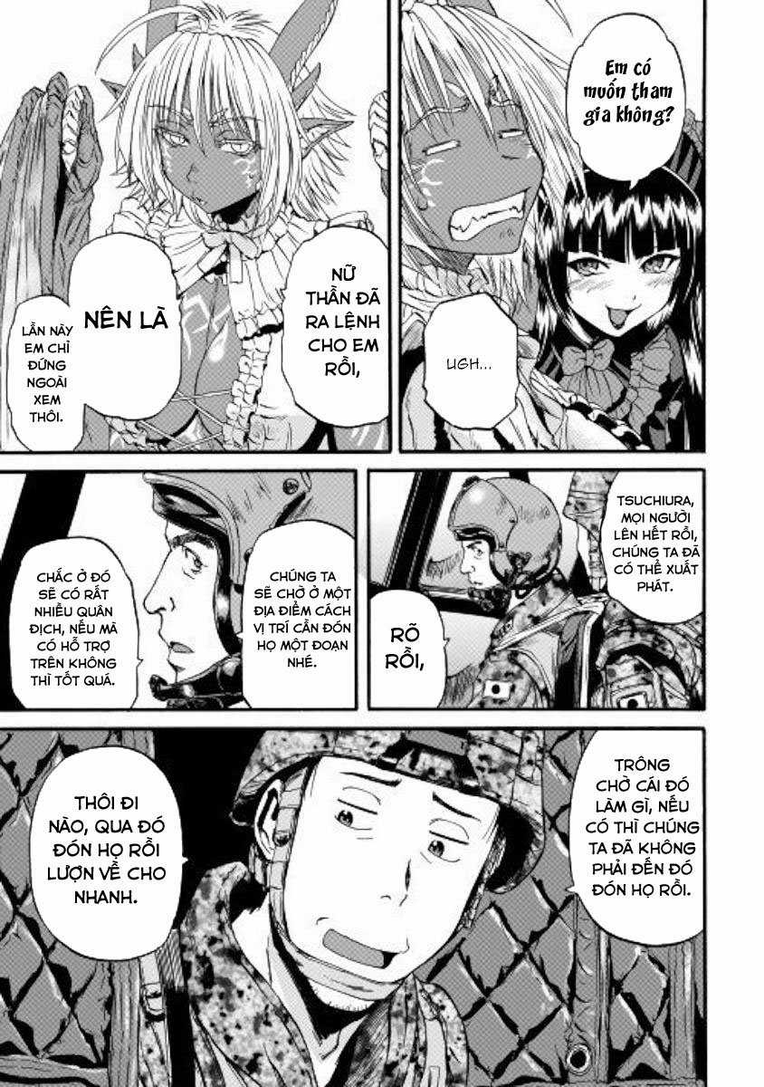 Gate - Jietai Kare No Chi Nite, Kaku Tatakeri Chapter 98 trang 17