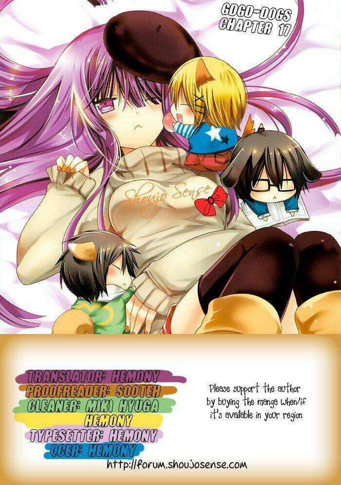 Gdgd-Dogs Chapter 17 trang 2