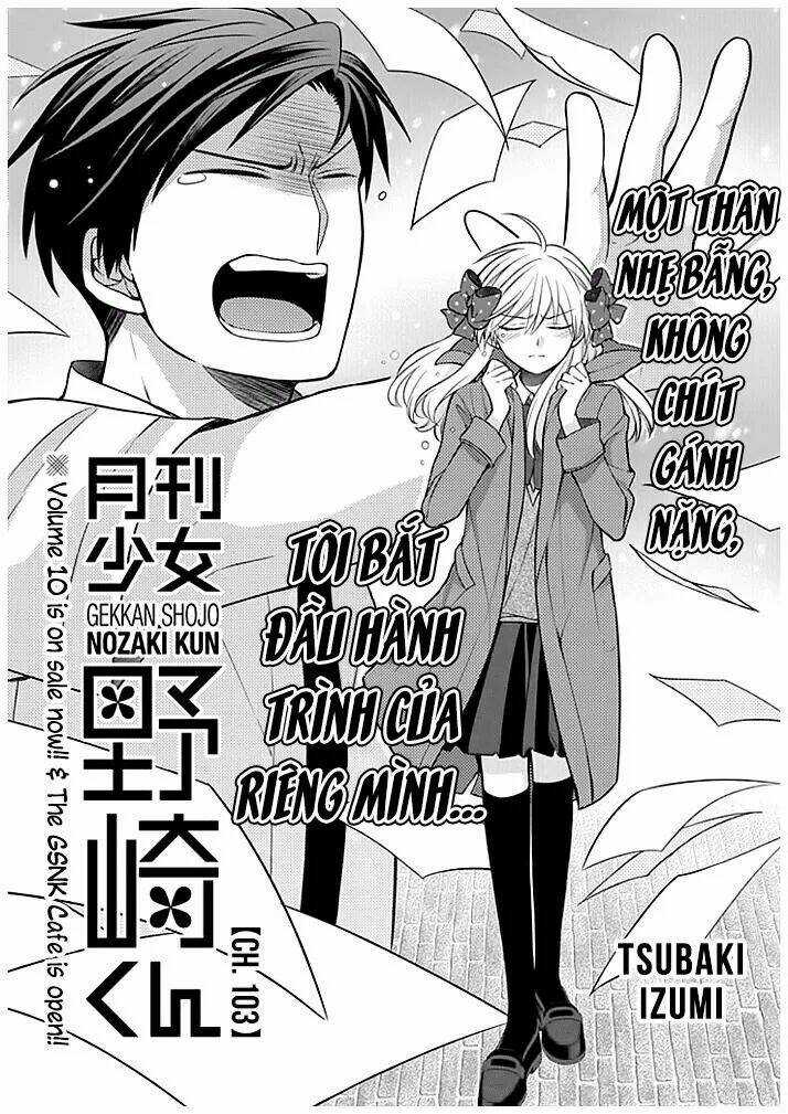 Gekkan Shoujo Nozaki-Kun Chapter 103 trang 3