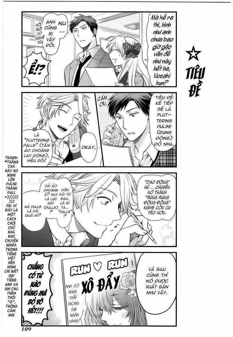 Gekkan Shoujo Nozaki-Kun Chapter 18 trang 9
