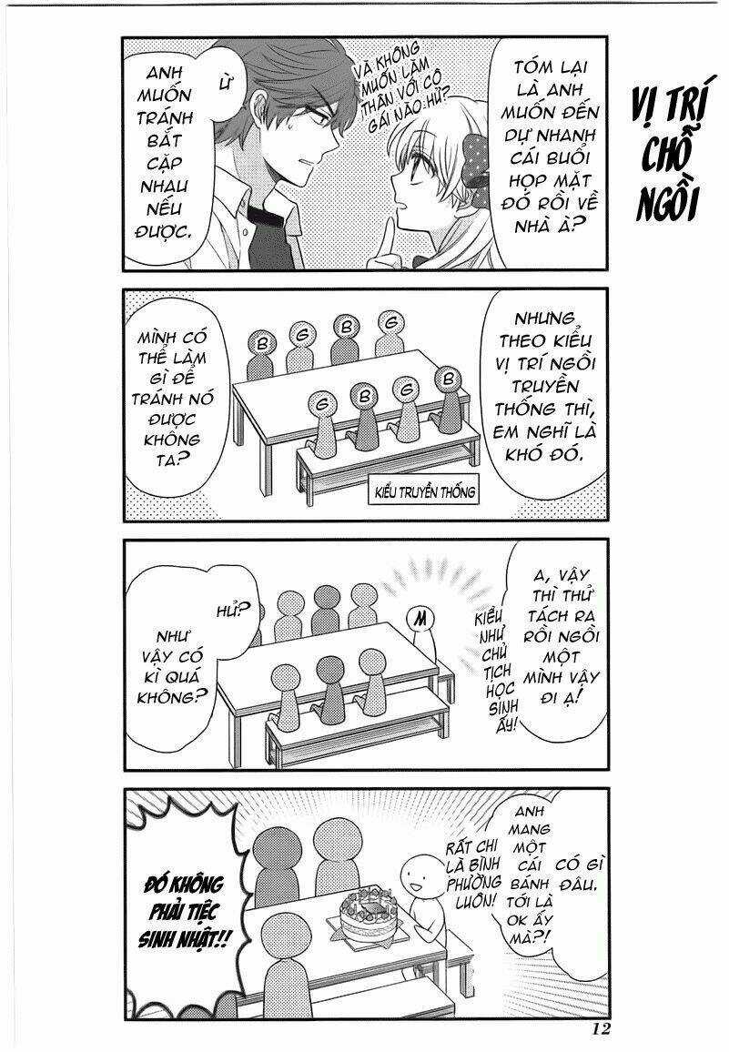Gekkan Shoujo Nozaki-Kun Chapter 22 trang 12