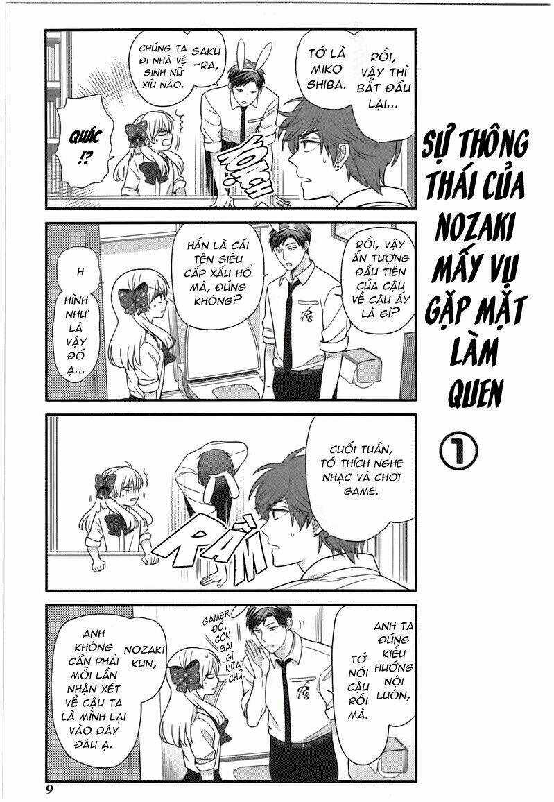 Gekkan Shoujo Nozaki-Kun Chapter 22 trang 9