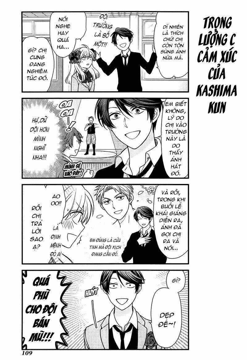 Gekkan Shoujo Nozaki-Kun Chapter 28 trang 11