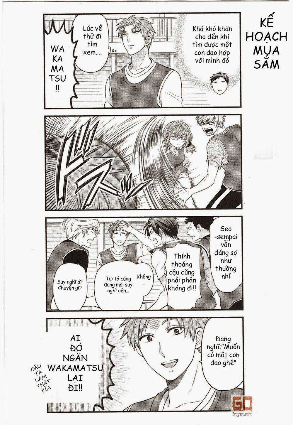 Gekkan Shoujo Nozaki-Kun Chapter 29 trang 5