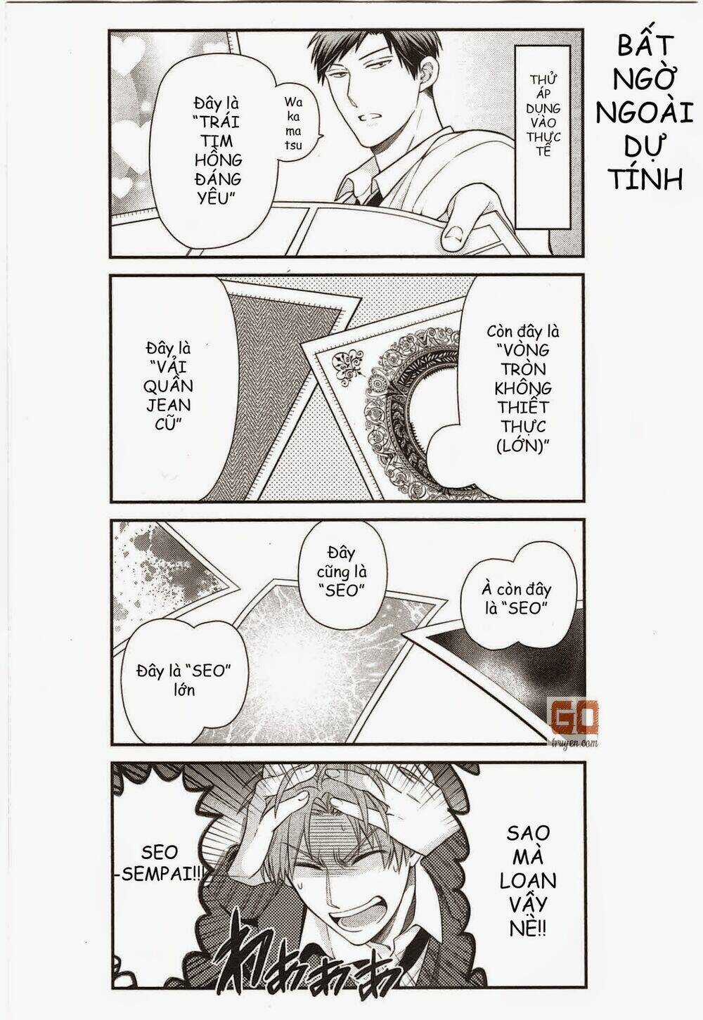 Gekkan Shoujo Nozaki-Kun Chapter 29 trang 9