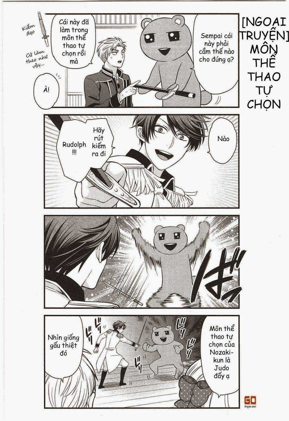 Gekkan Shoujo Nozaki-Kun Chapter 30 trang 17