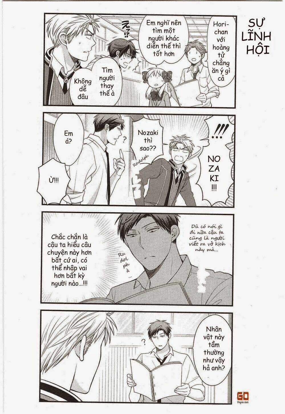 Gekkan Shoujo Nozaki-Kun Chapter 30 trang 8