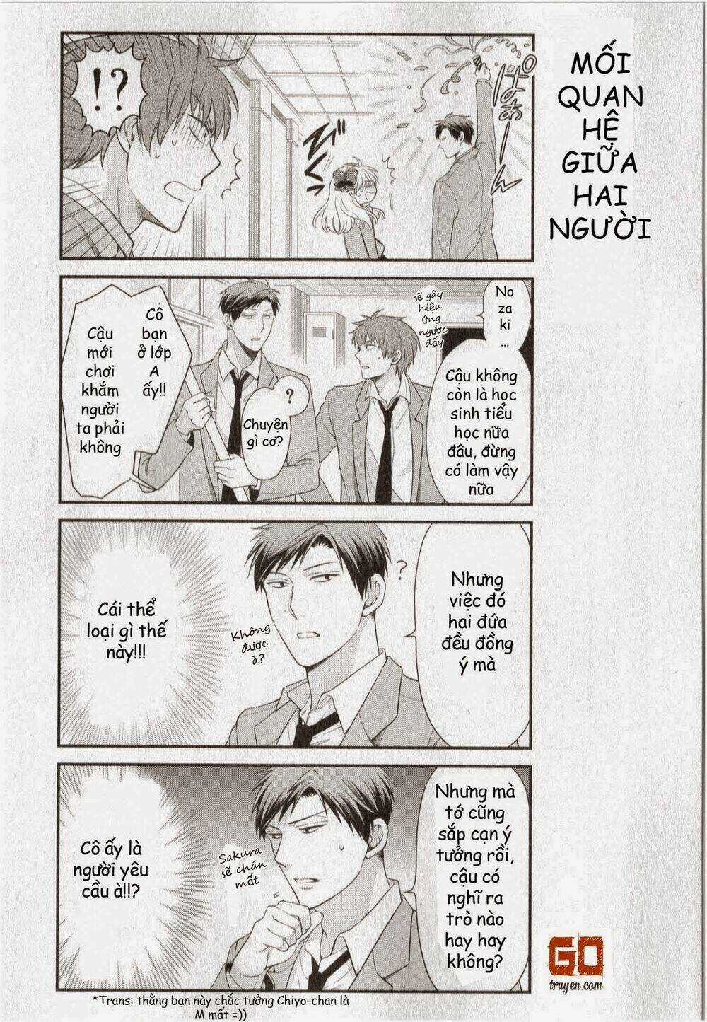 Gekkan Shoujo Nozaki-Kun Chapter 31 trang 17