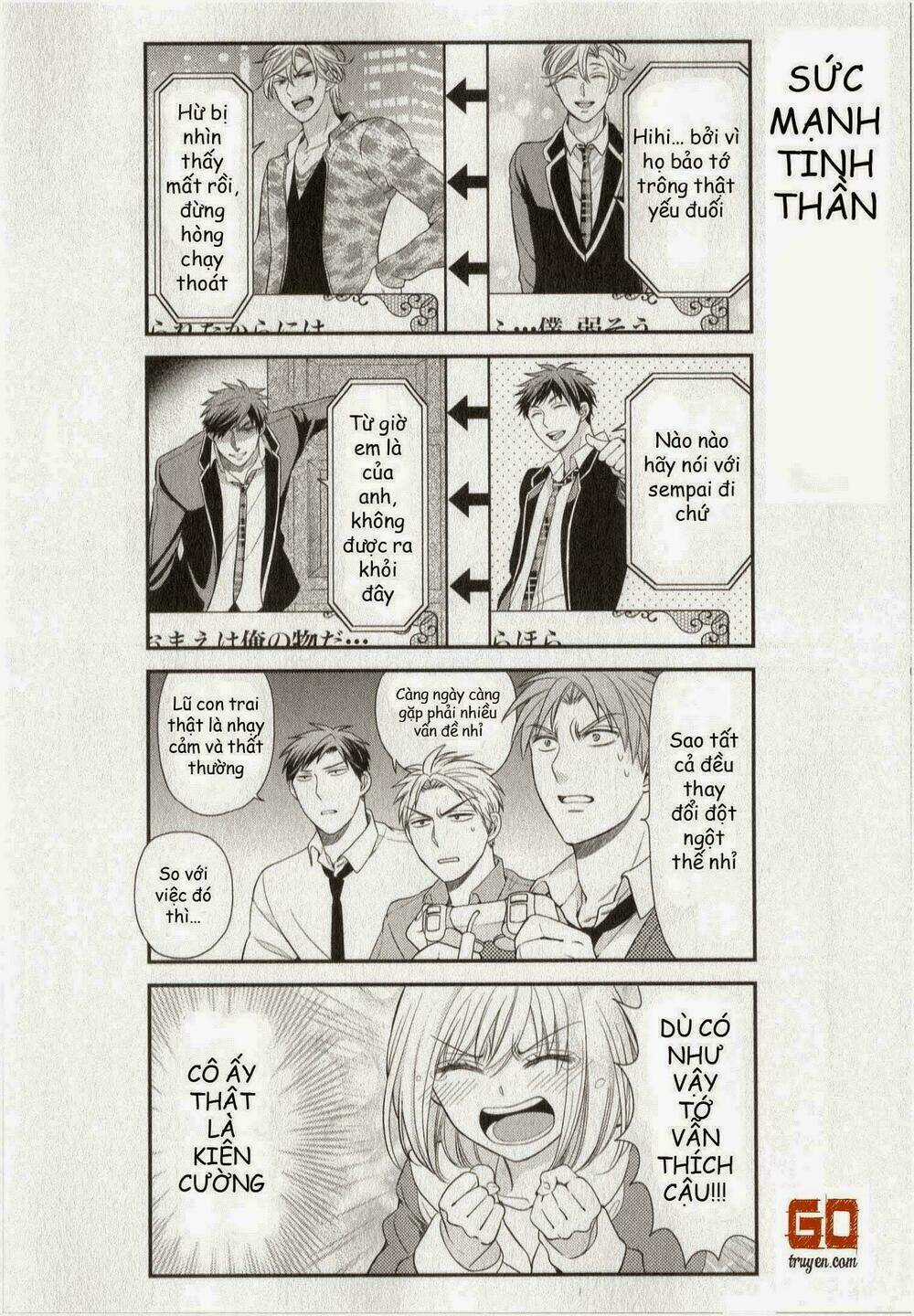 Gekkan Shoujo Nozaki-Kun Chapter 32 trang 11