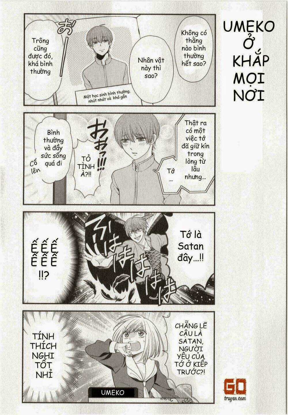 Gekkan Shoujo Nozaki-Kun Chapter 32 trang 12