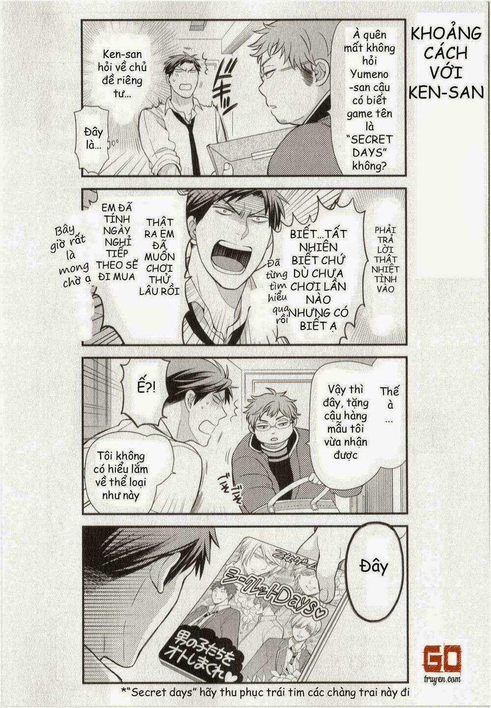 Gekkan Shoujo Nozaki-Kun Chapter 32 trang 3