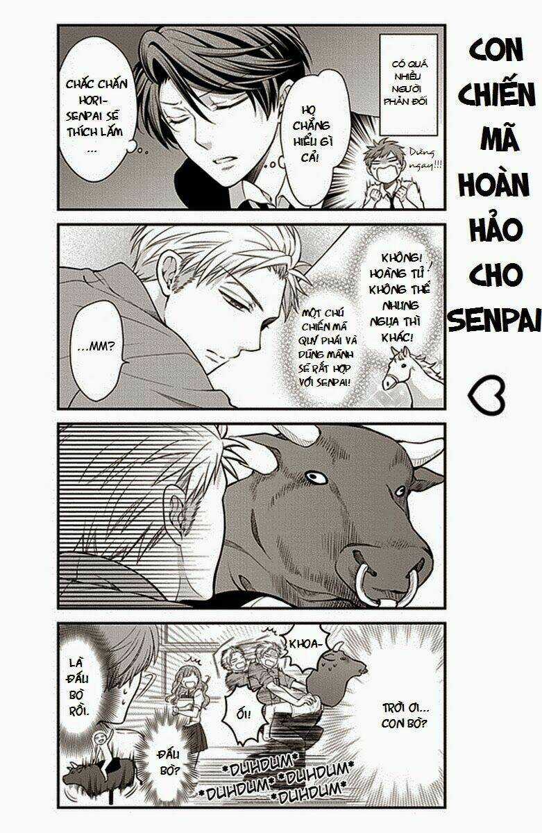 Gekkan Shoujo Nozaki-Kun Chapter 36 trang 12