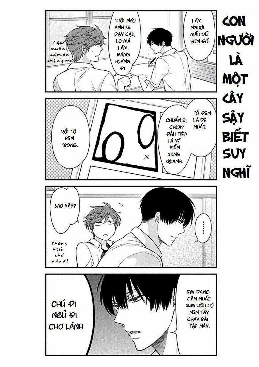 Gekkan Shoujo Nozaki-Kun Chapter 37 trang 10
