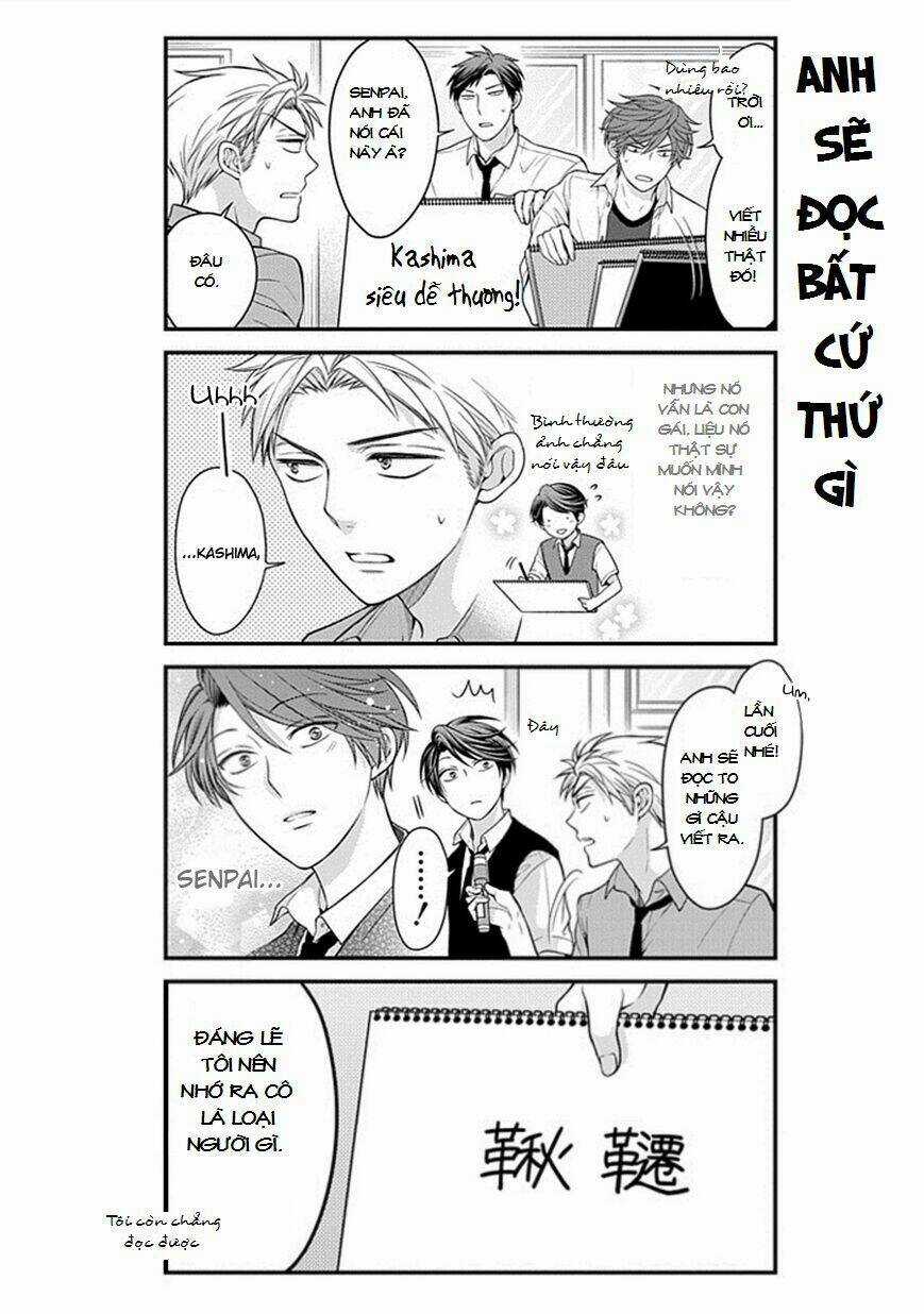Gekkan Shoujo Nozaki-Kun Chapter 42 trang 12